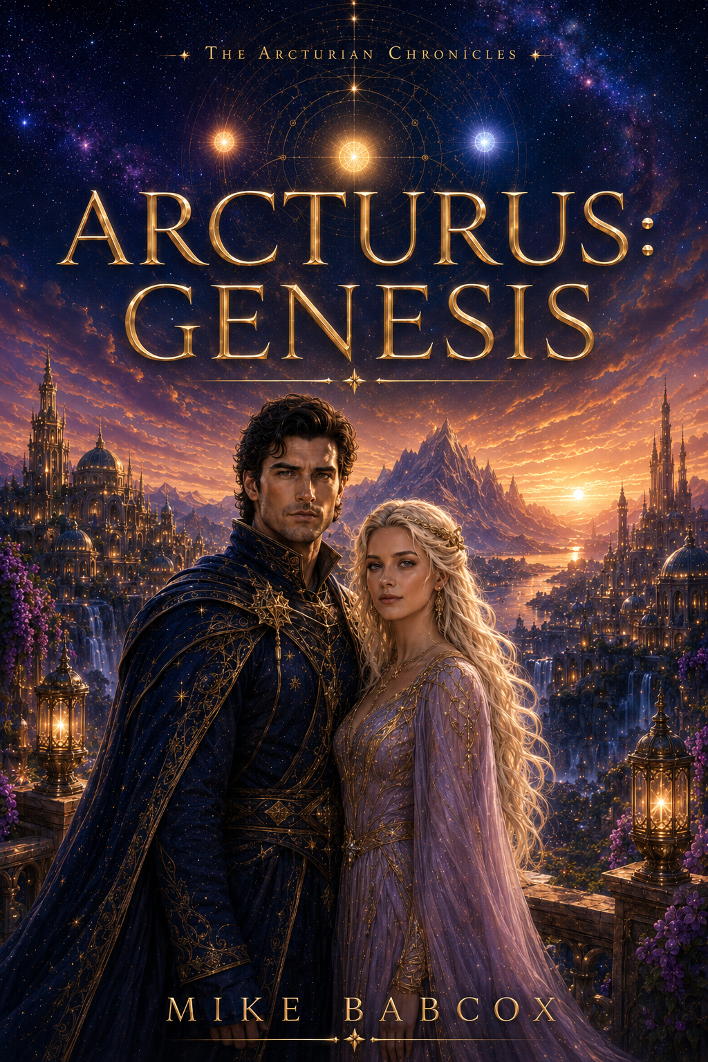 Projected cover for Arcturus: Genesis by Mike Babcox